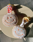 Atelier Pomme - pomme - pacifier cloth - oopsie orange