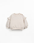 Play up - baby - jersey frill sweatshirt - pencil