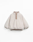 Play up - kids - fur sweater - tones