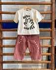 Bobo Choses - kids - high five t-shirt - offwhite