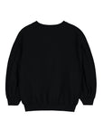 Maison Mangostan - roses sweatshirt - black