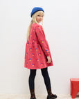 Weekend house kids - flowers allover dress - red