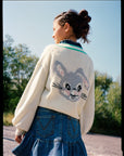Molo - gaby - wool cardigan - buttercream