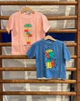 Bobo Choses - kids - roll the dice t-shirt - blue