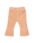 Buho - bb - velvet flare legging - rose