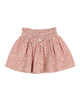 Buho - kids - speckle skirt - burgundy