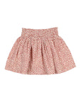 Buho - kids - speckle skirt - burgundy