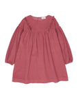 Buho - kids - soft velours dress - blush