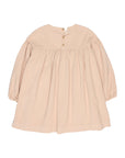 Buho - kids - soft velours dress - rose