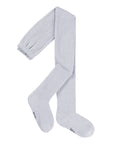 Molo - glitter rib tights - silver