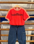 The campamento - kids - logo t-shirt - red