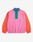 Bobo Choses - kids - color block zip sweatshirt