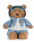 Jellycat - bartholomew bear in snow suit - medium (only available in store)