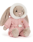 Jellycat - bashful bunny in snow suit - medium (only available in store)