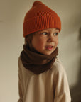 HVID - beanie - fonzie kids - orange