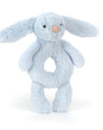 Jellycat - Bashful bunny ring rattle - blue