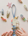 Rockahula - rainbow unicorn clip hanger