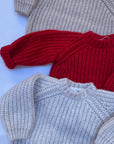 Pequeno tocon - 1017 - wool sweater - red