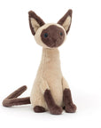 Jellycat - iris siamese cat