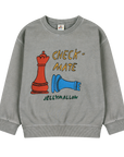 Jelly Mallow - check mate pigment sweatshirt