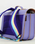 Own stuff - Lagere school boekentas - magnetic - marguerite lila