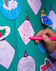 Omy - giant christmas tree poster