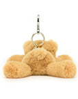 Jellycat - smudge bear bag charm
