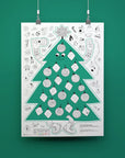 Omy - giant christmas tree poster