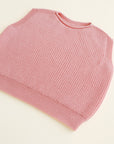 Hvid - wool vest - harvey - kids - bubblegum