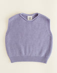 Hvid - wool vest - harvey - kids - lilac
