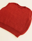 Hvid - wool vest - harvey - kids - red