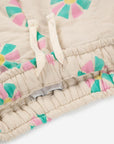 Bobo Choses - baby - kaleidoscope allover quilted pants - white