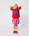 Bobo Choses - spades short socks - offwhite