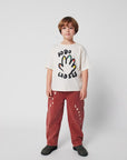 Bobo Choses - kids - high five t-shirt - offwhite