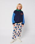 Bobo Choses - kids - doggy mate allover joggers - offwhite