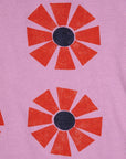 Bobo Choses - kids - kaleidoscope allover t-shirt - purple