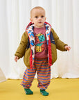 Bobo Choses - baby - doggy mate allover reversible jacket - multicolor