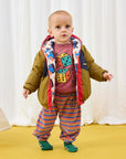 Bobo Choses - baby - roll the dice sweatshirt - brown