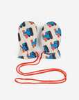 Bobo Choses - baby - doggy mate padded mittens - blue