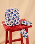 Bobo Choses - baby - doggy mate padded mittens - blue