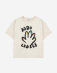 Bobo Choses - kids - high five t-shirt - offwhite