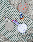 Atelier Pomme - pomme - pacifier cloth - bisous beige