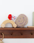 Atelier Pomme - pomme - pacifier cloth - teddy lucky lila