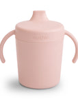 Mushie - training sippy cup - blush