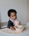 Mushie - training sippy cup - blush