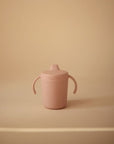 Mushie - training sippy cup - blush