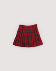 The New Society - Martina Skirt - Galactic Red Check