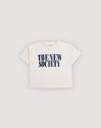 The New Society - Mica T-shirt - moonlight white