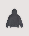 The New Society - TNS Logo Hood Sweatshirt - Galactic Grey Melange