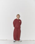 Main Story - crew sweatshirt - burgundy